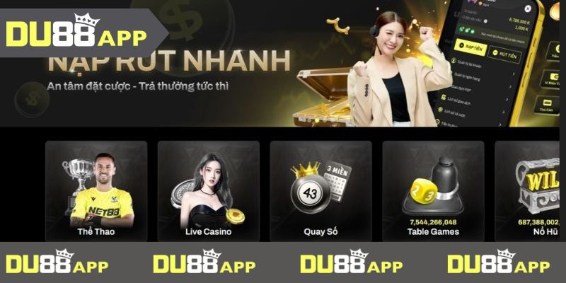 tải app Du88 Tiện ích Du88 trên thiết bị và sự iện lợi